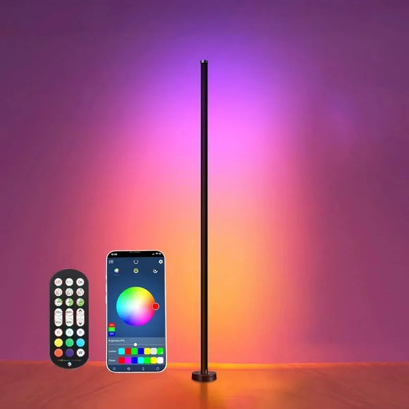 LED Floor Lamp - Remote & App Control, Music Sync